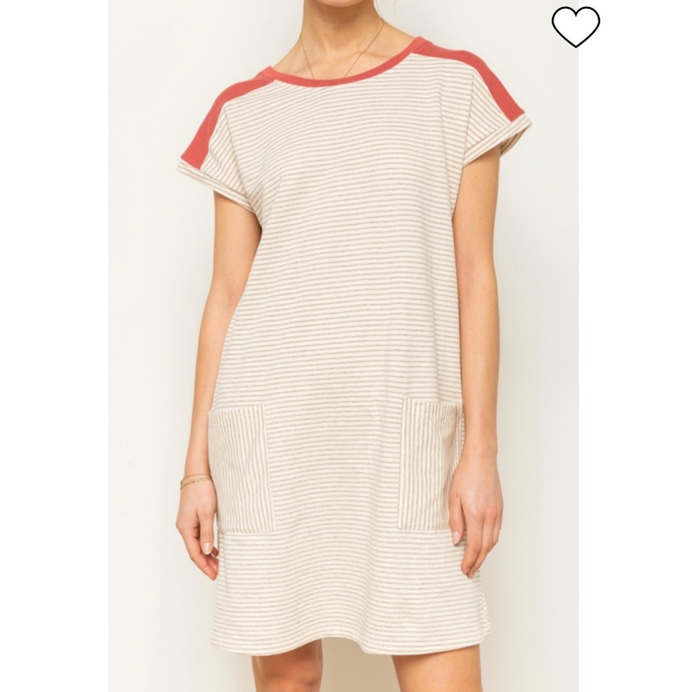 Hem & Thread T-shirt dress with pockets L